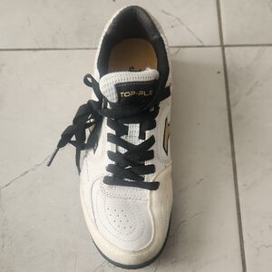Top-Fly White and Black Sneaker